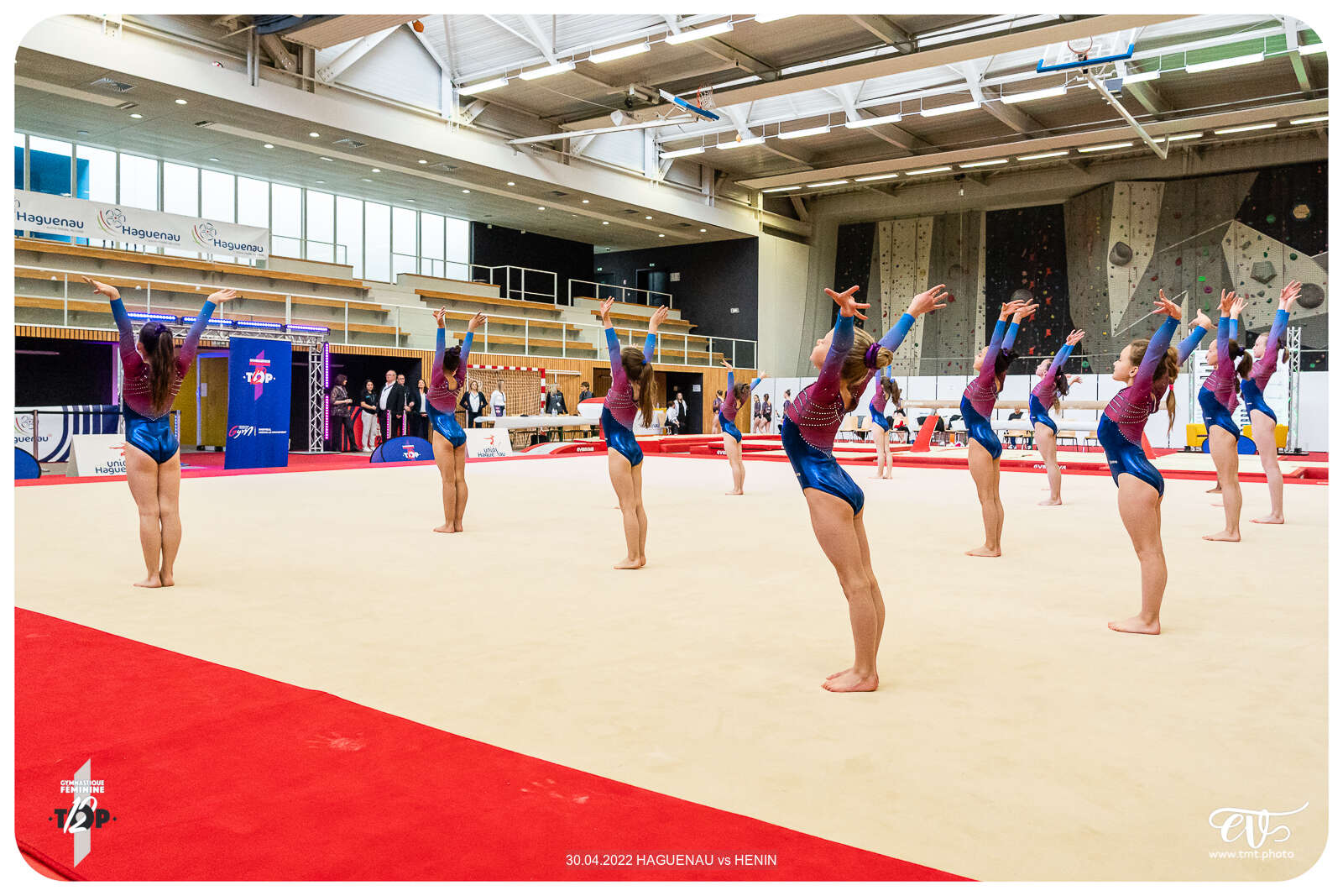 TOP 12 : GYM UNION HAGUENAU vs HENIN GYM